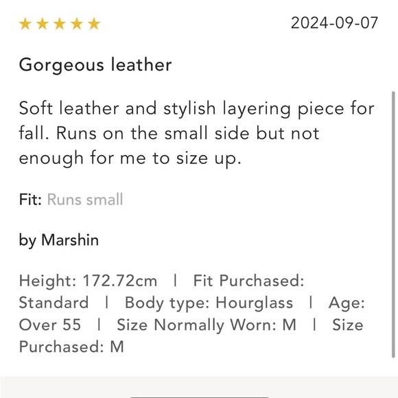 Anthropologie NWT Lamarque Linette Leather Jacket size L. - Picture 9 of 12